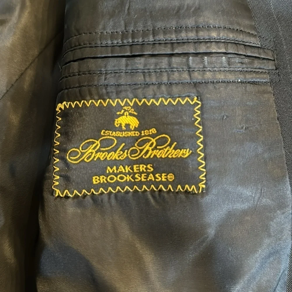 Blazer Brooks Brothers Navy Blue‎ pin-striped